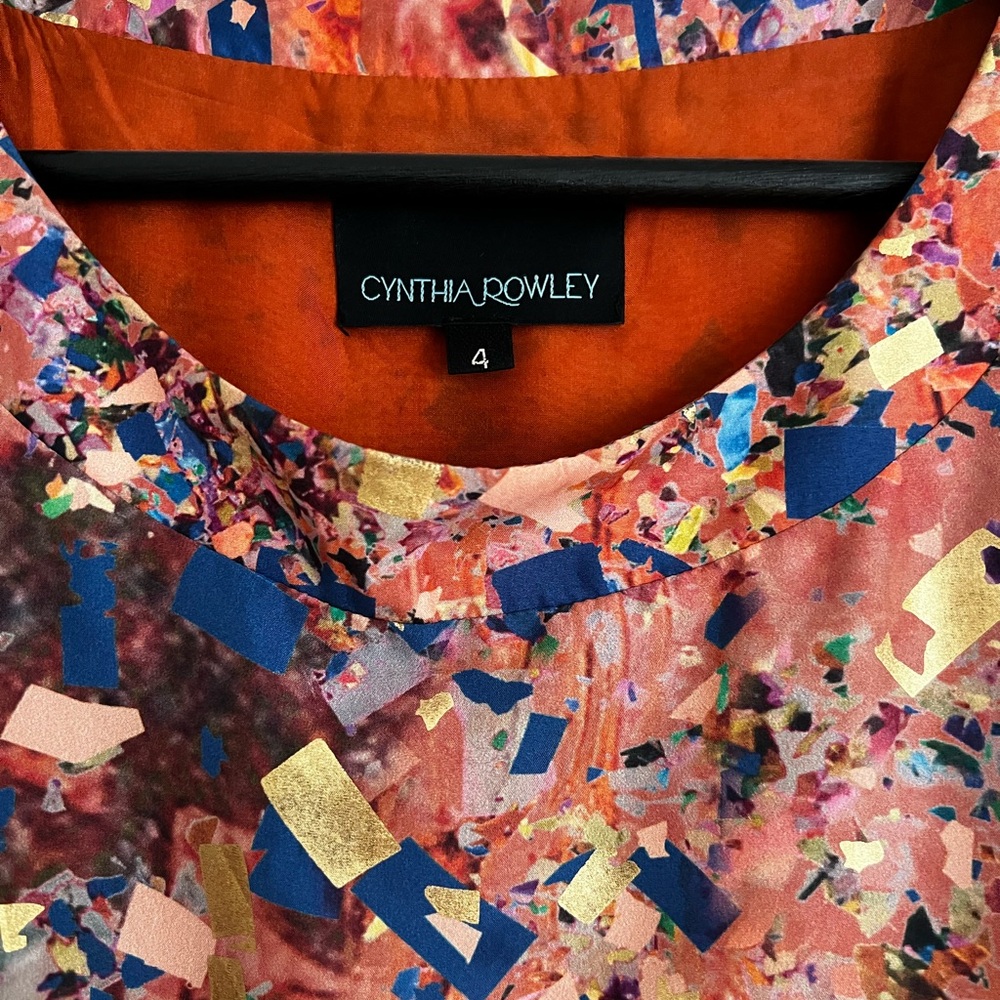 Cynthia Rowley Confetti Drop Waist Dress